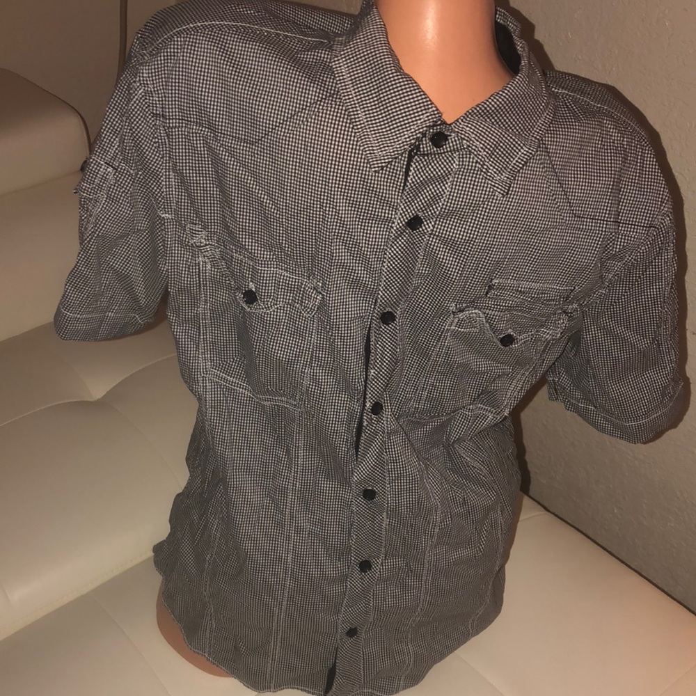 Rogue pony cowboy shirt button checker club howdy